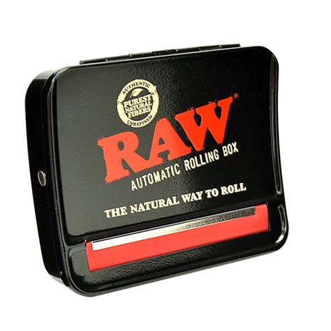 makimasa metal rolling box 70mm|RAW Metal 70mm Automatic Cigarette Rolling Machine.